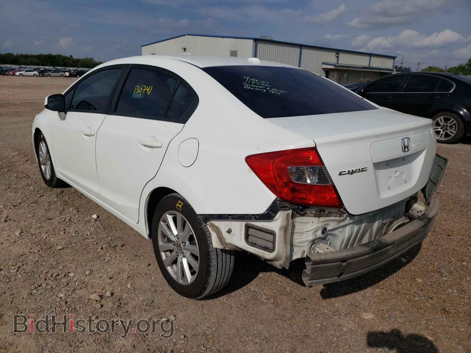 2012 HONDA CIVIC - VIN: 2HGFB2F80CH308817 - Фото 3
