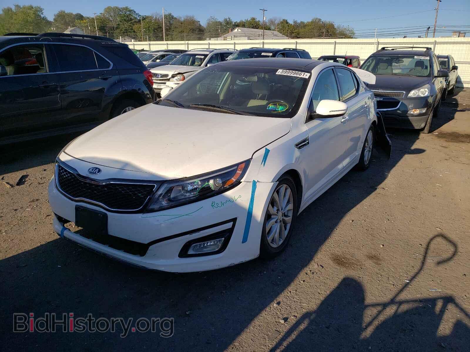 2015 KIA OPTIMA - VIN: 5XXGN4A72FG455345 - Фото 2