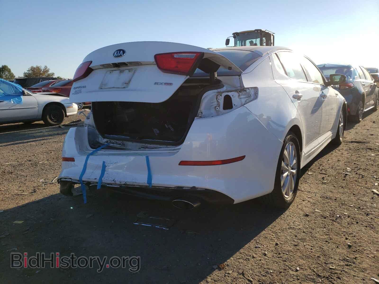 2015 KIA OPTIMA - VIN: 5XXGN4A72FG455345 - Фото 4