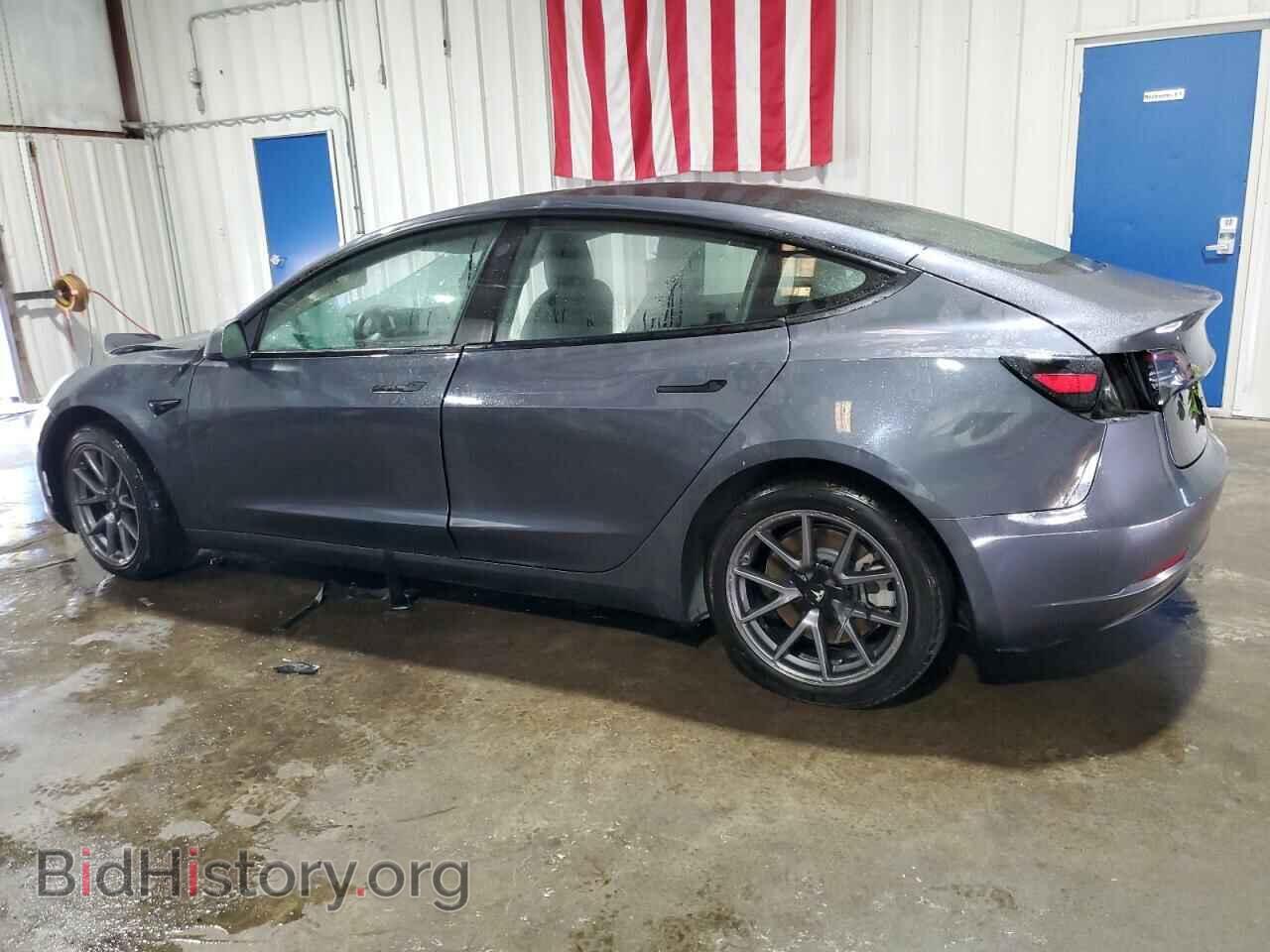 2022 TESLA MODEL 3 - VIN: 5YJ3E1EA1NF185240 - Фото 2