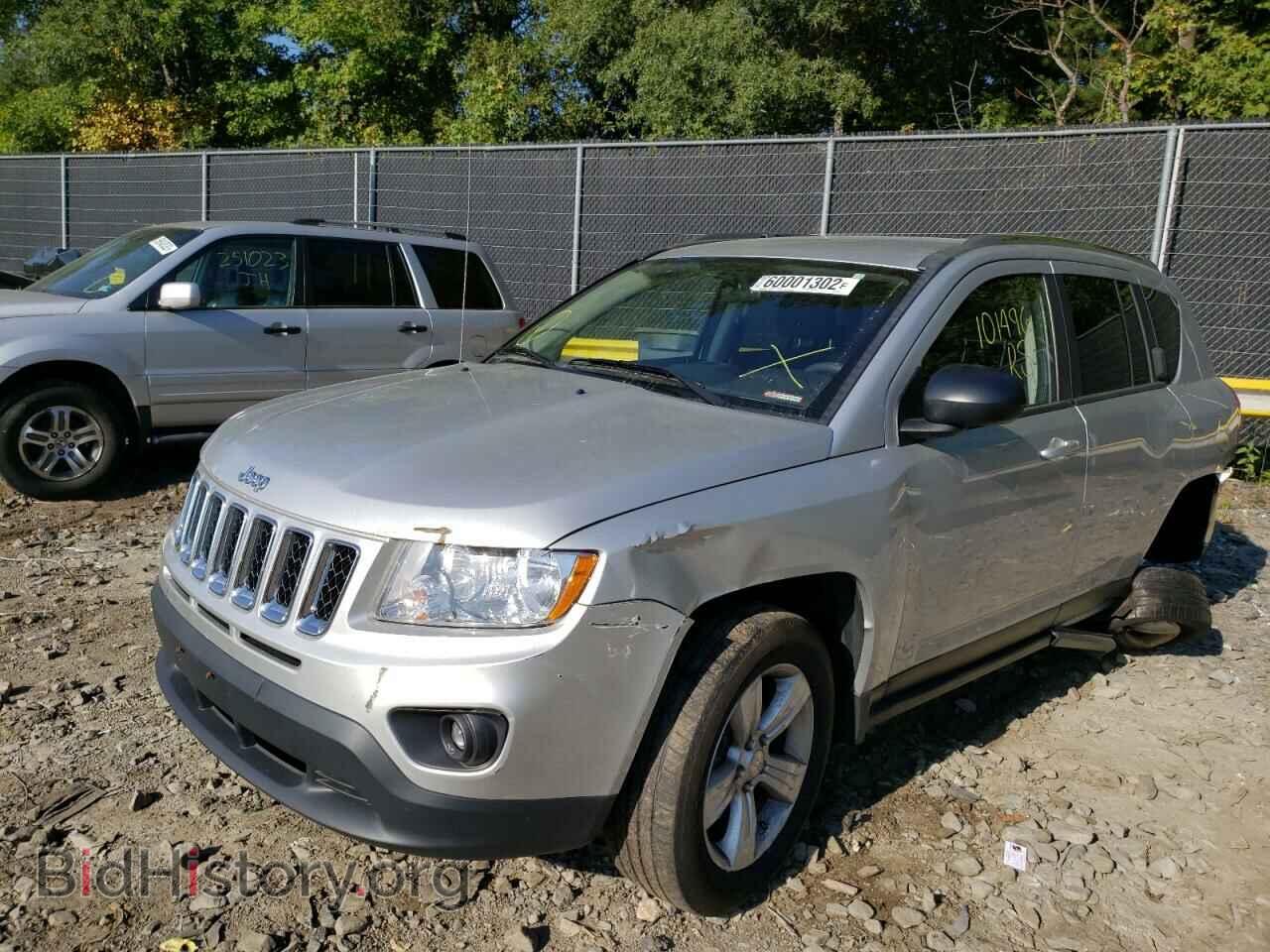 2012 JEEP COMPASS - VIN: 1C4NJDEB7CD638943 - Фото 2