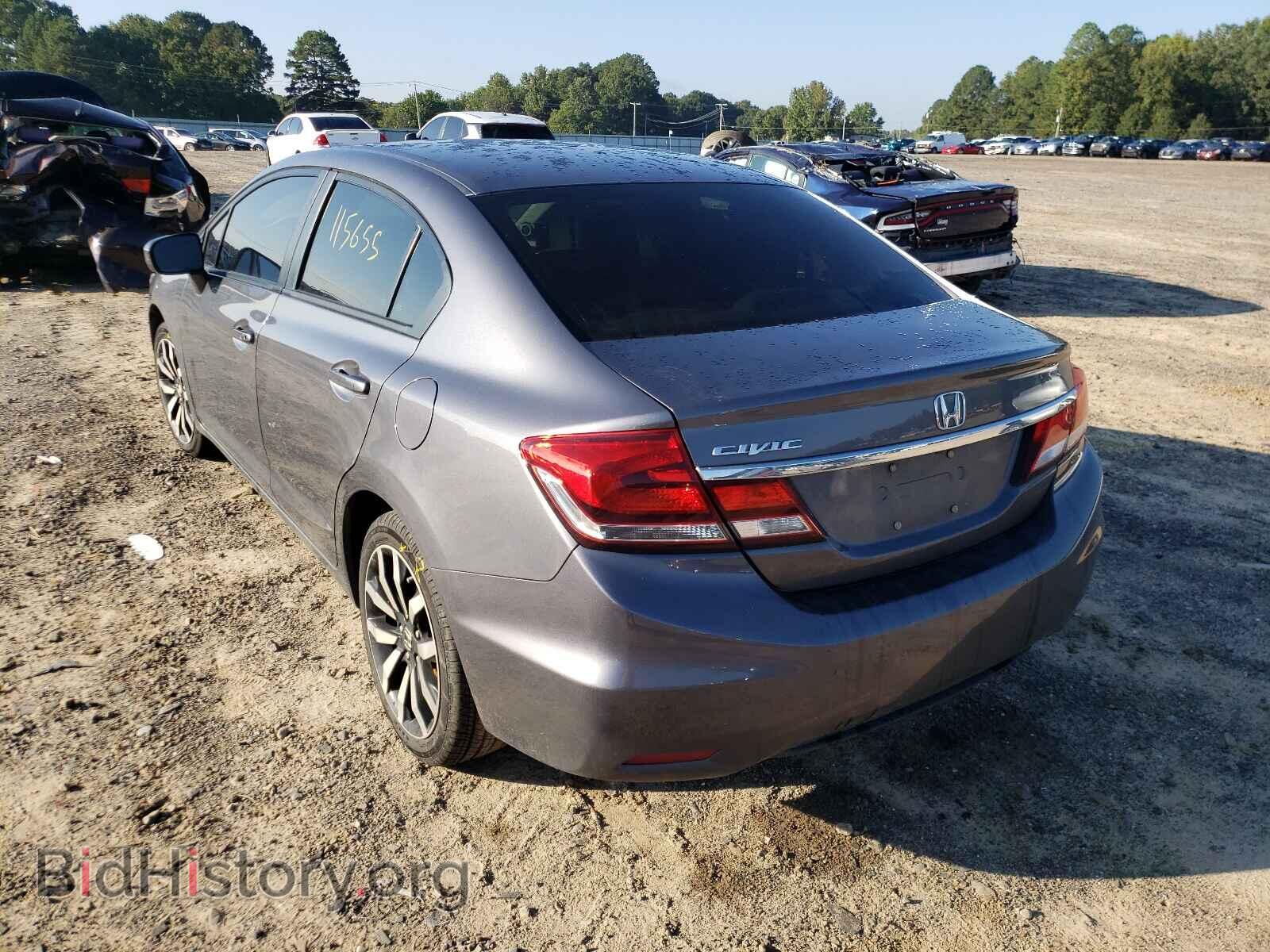 2015 HONDA CIVIC - VIN: 2HGFB2F98FH520927 - Фото 3