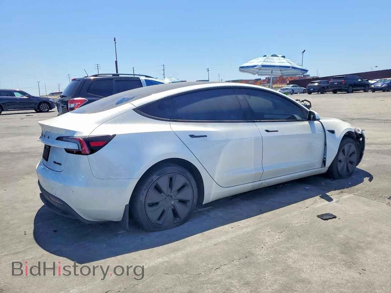 2024 TESLA MODEL 3 - VIN: 5YJ3E1EB6RF796606 - Фото 3
