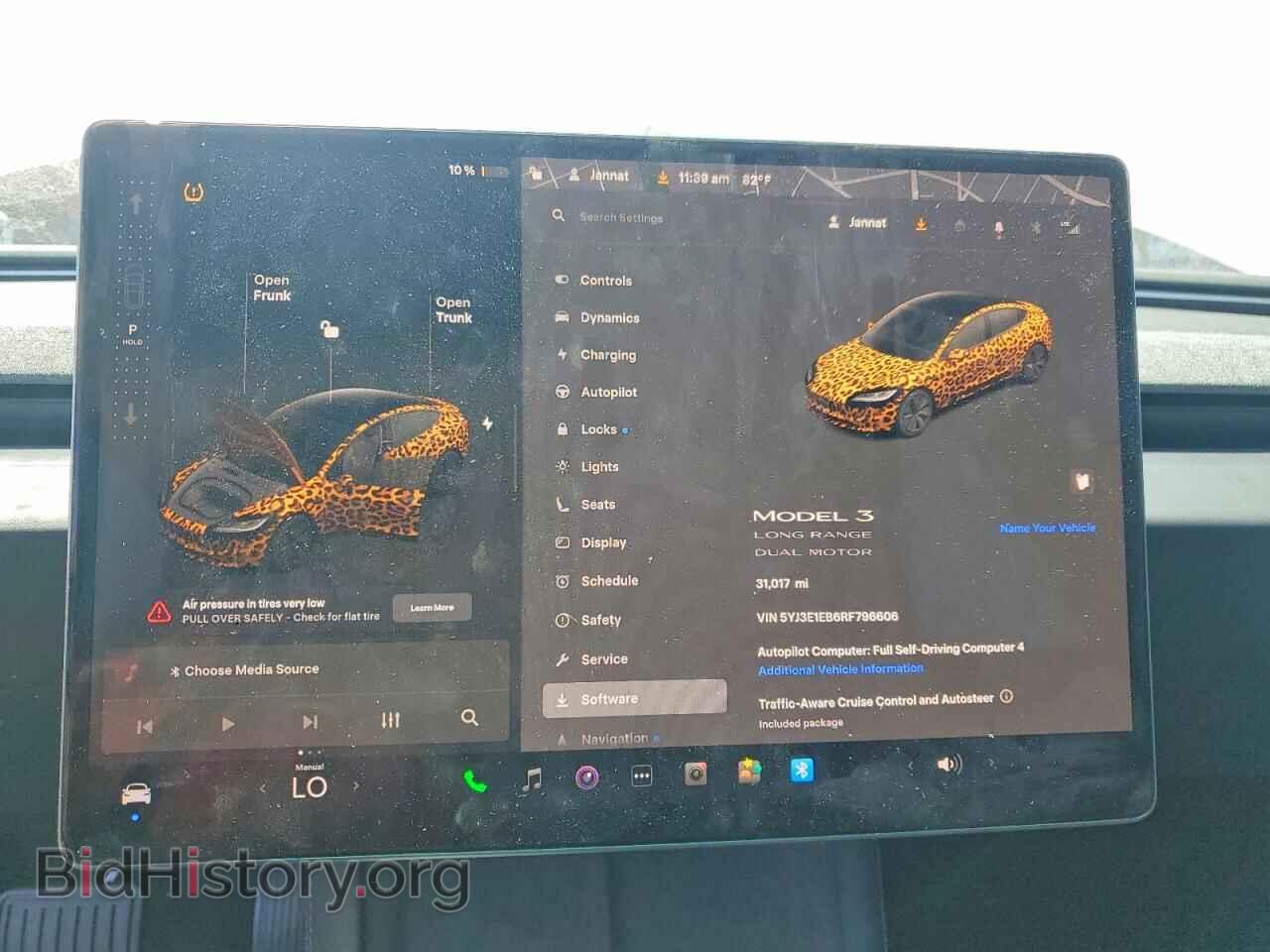2024 TESLA MODEL 3 - VIN: 5YJ3E1EB6RF796606 - Фото 9