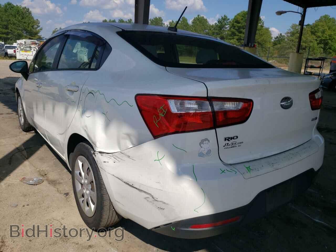 2014 KIA RIO - VIN: KNADN4A30E6327339 - Фото 3