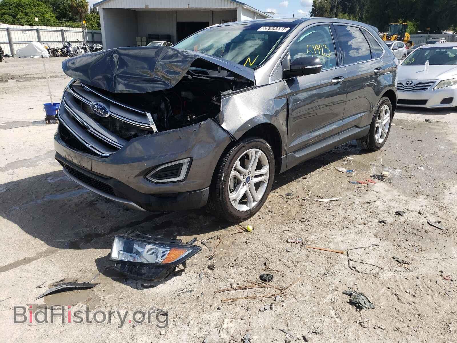 2017 FORD EDGE - VIN: 2FMPK3K97HBB50957 - Фото 2