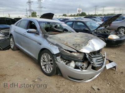 2013 Ford TAURUS Taurus LIM, серебристый — VIN 1FAHP2F8XDG210700, Copart