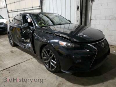 2014 Lexus IS IS 350, черный — VIN JTHBE1D2XE5001340, Copart