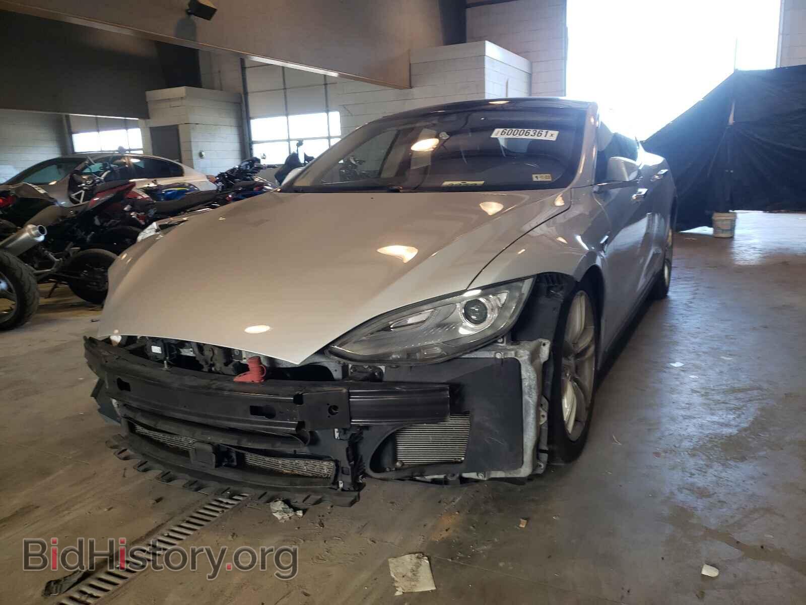 2014 TESLA MODEL S - VIN: 5YJSA1H17EFP56362 - Photo 2