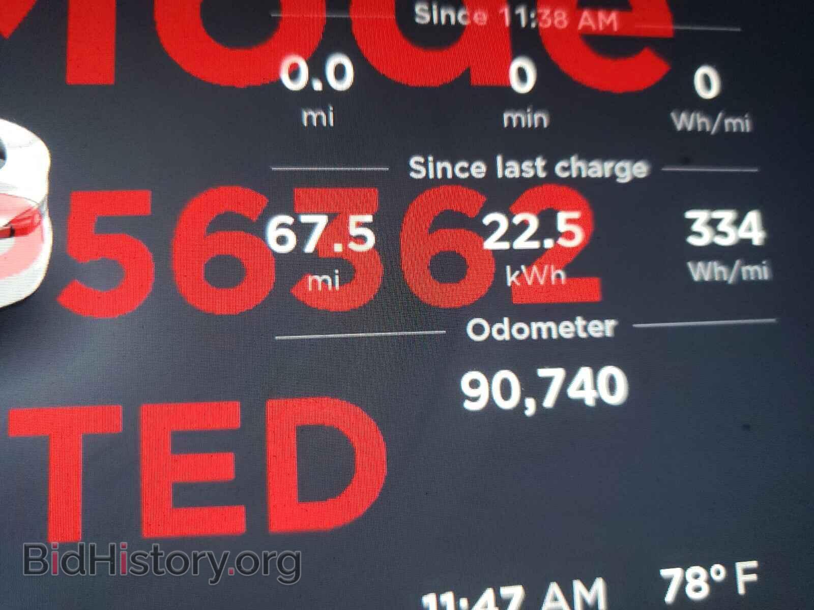 2014 TESLA MODEL S - VIN: 5YJSA1H17EFP56362 - Photo 8