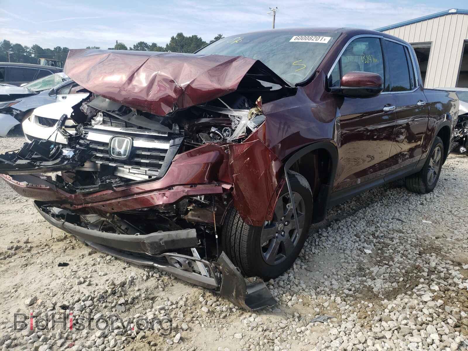 2020 HONDA RIDGELINE - VIN: 5FPYK3F73LB014880 - Фото 2