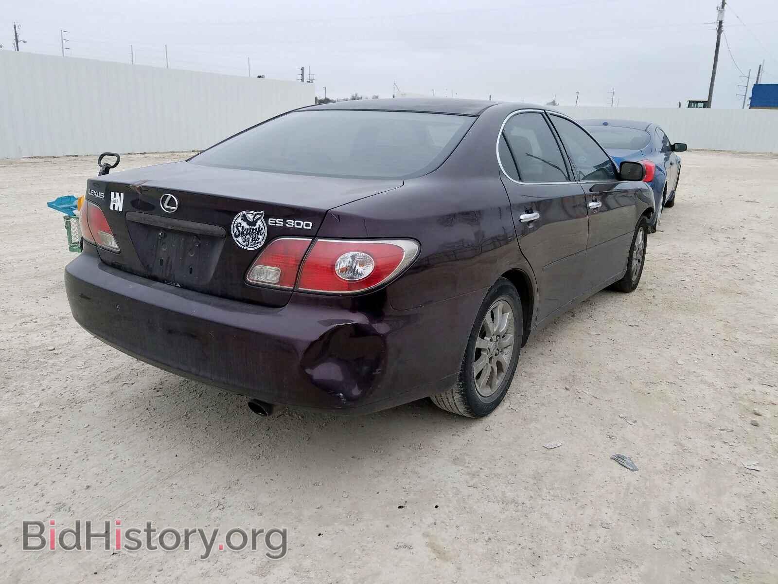 2002 LEXUS ES300 - VIN: JTHBF30G820074810 - Фото 4
