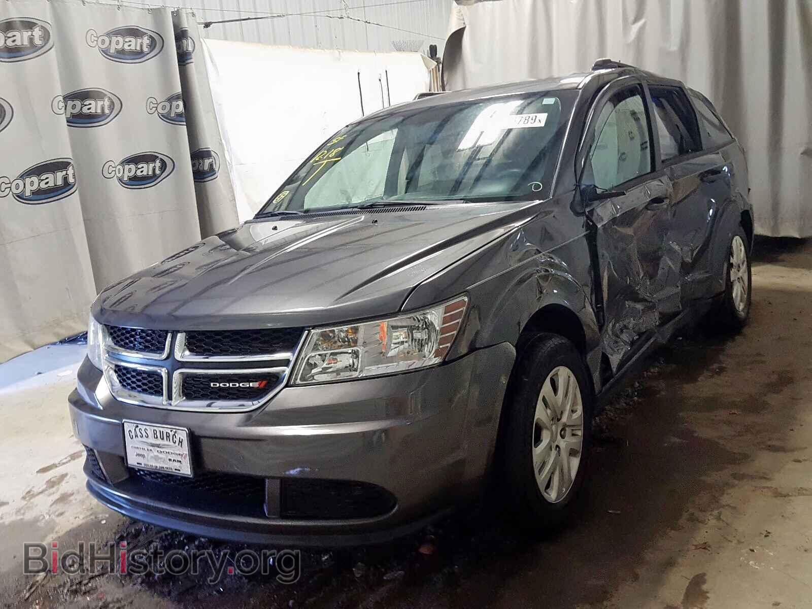 2016 DODGE JOURNEY - VIN: 3C4PDCAB3GT213946 - Фото 2