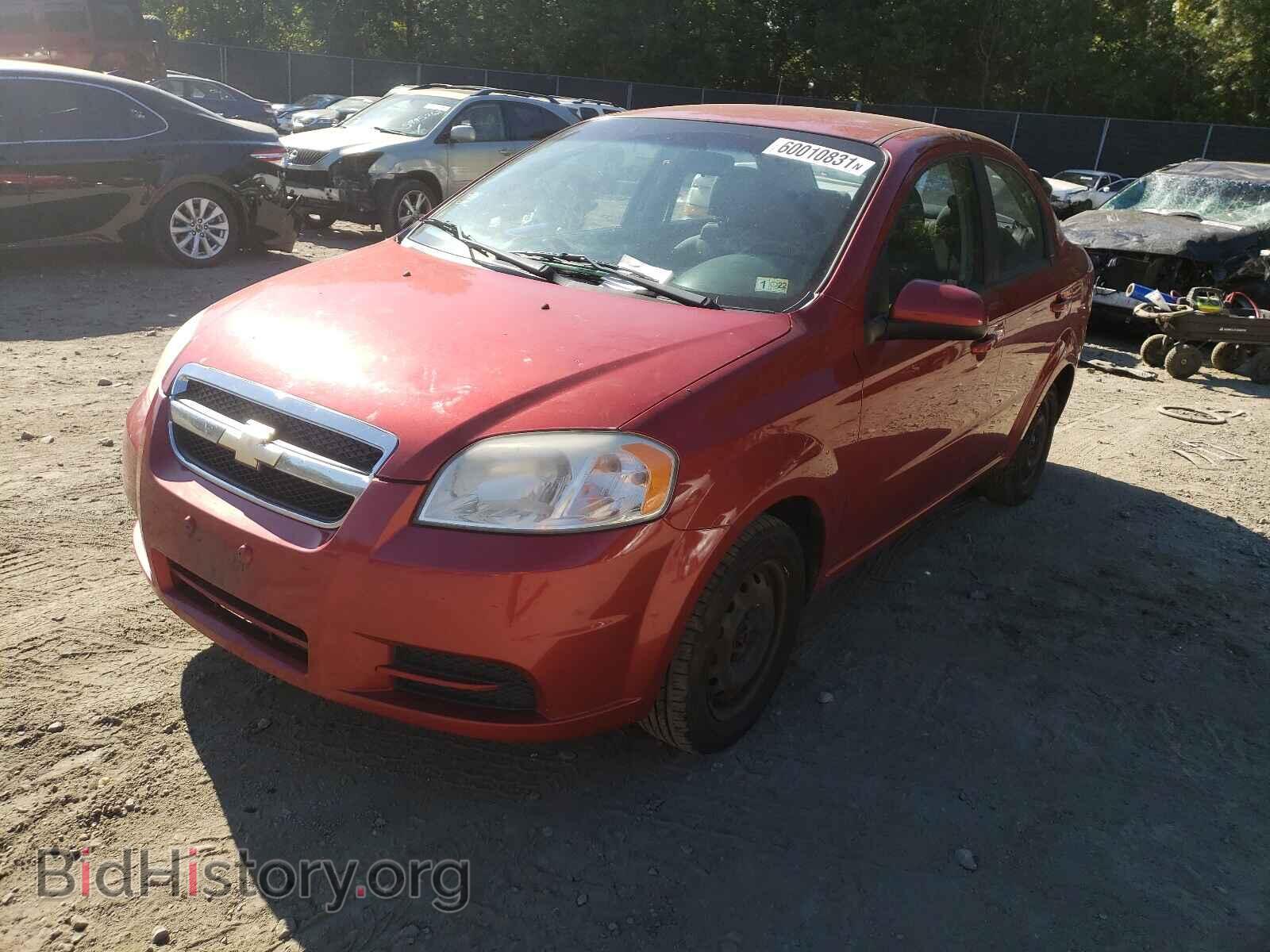 2010 CHEVROLET AVEO - VIN: KL1TD5DE4AB084714 - Фото 2