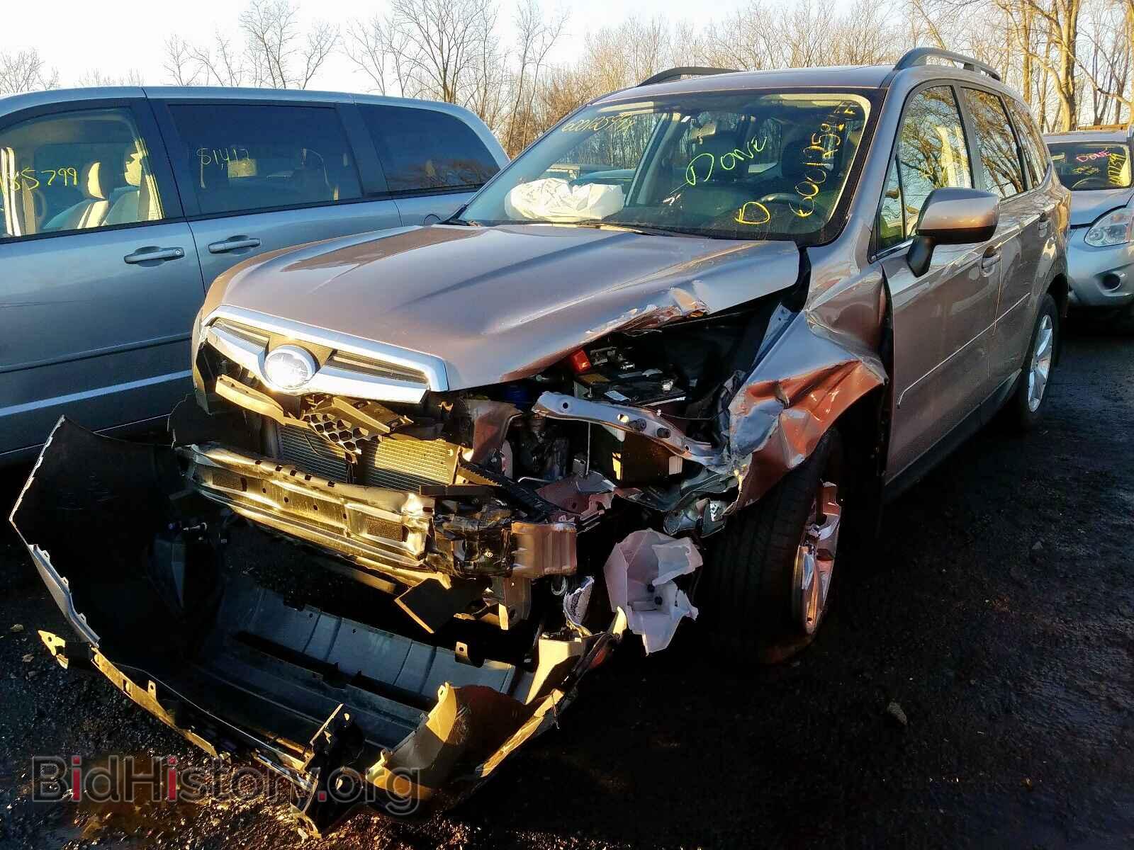 2016 SUBARU FORESTER - VIN: JF2SJAKC2GH512682 - Фото 2