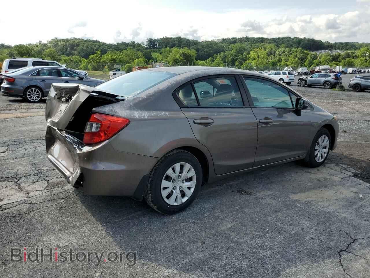 2012 HONDA CIVIC - VIN: 2HGFB2F53CH596712 - Фото 3