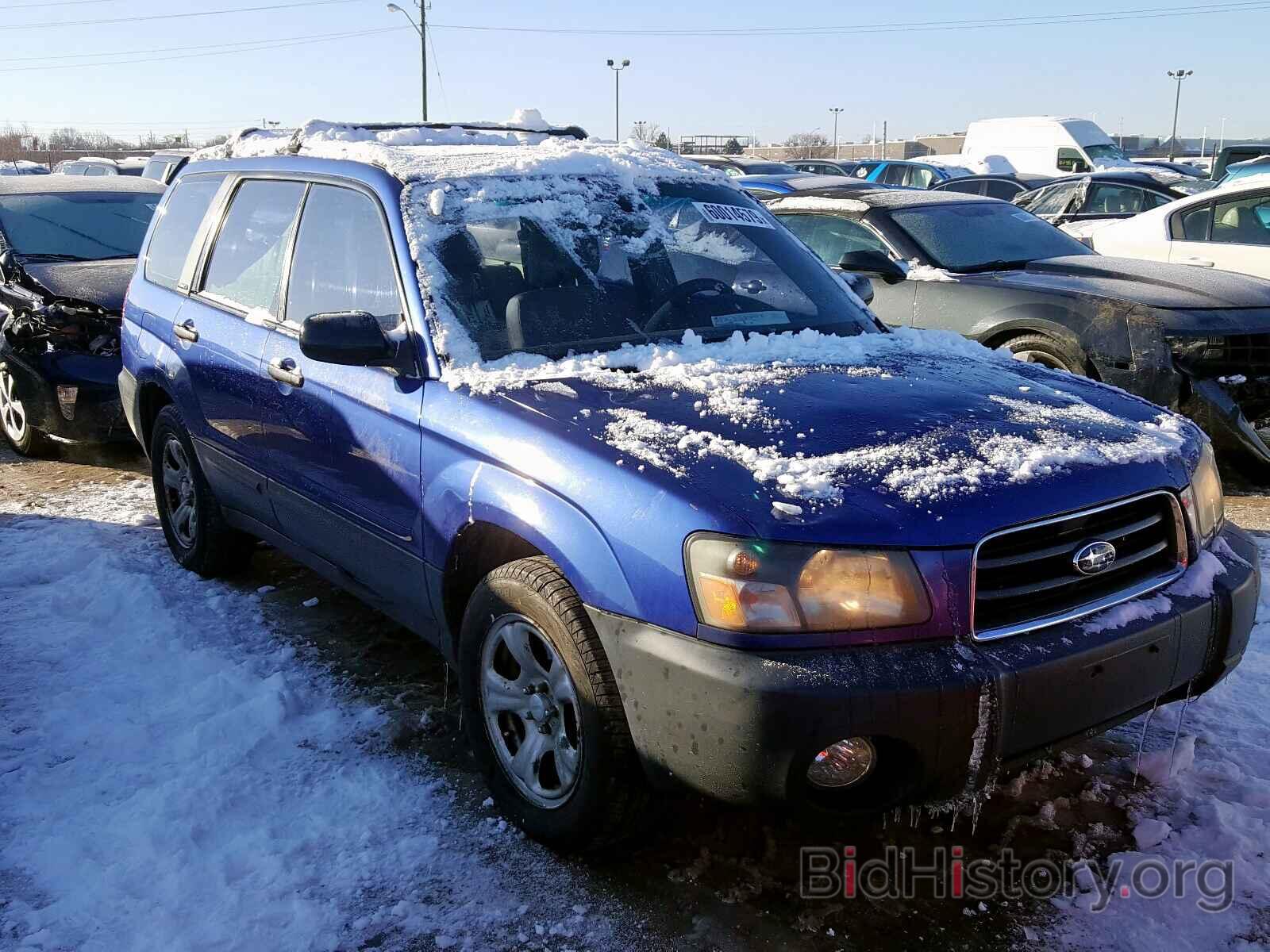 Photo JF1SG63653H712300 - SUBARU FORESTER 2003