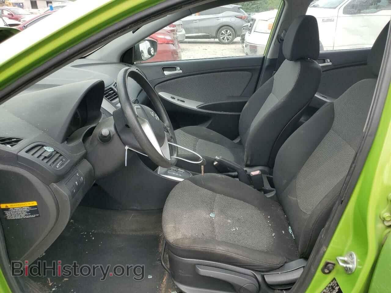 2012 HYUNDAI ACCENT - VIN: KMHCT5AE3CU027889 - Фото 7