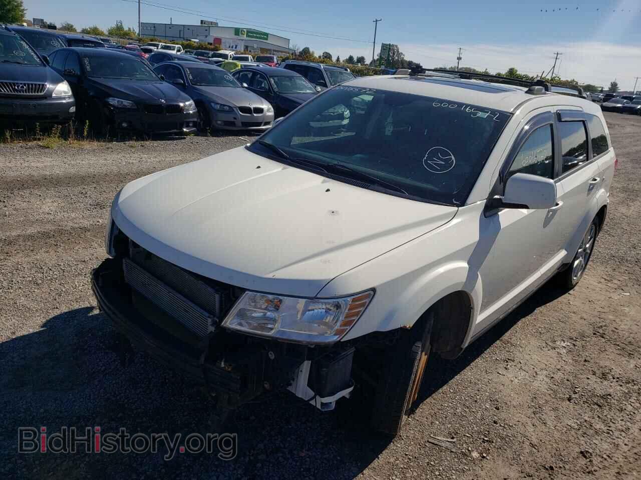 2014 DODGE JOURNEY - VIN: 3C4PDCCG5ET136194 - Фото 2