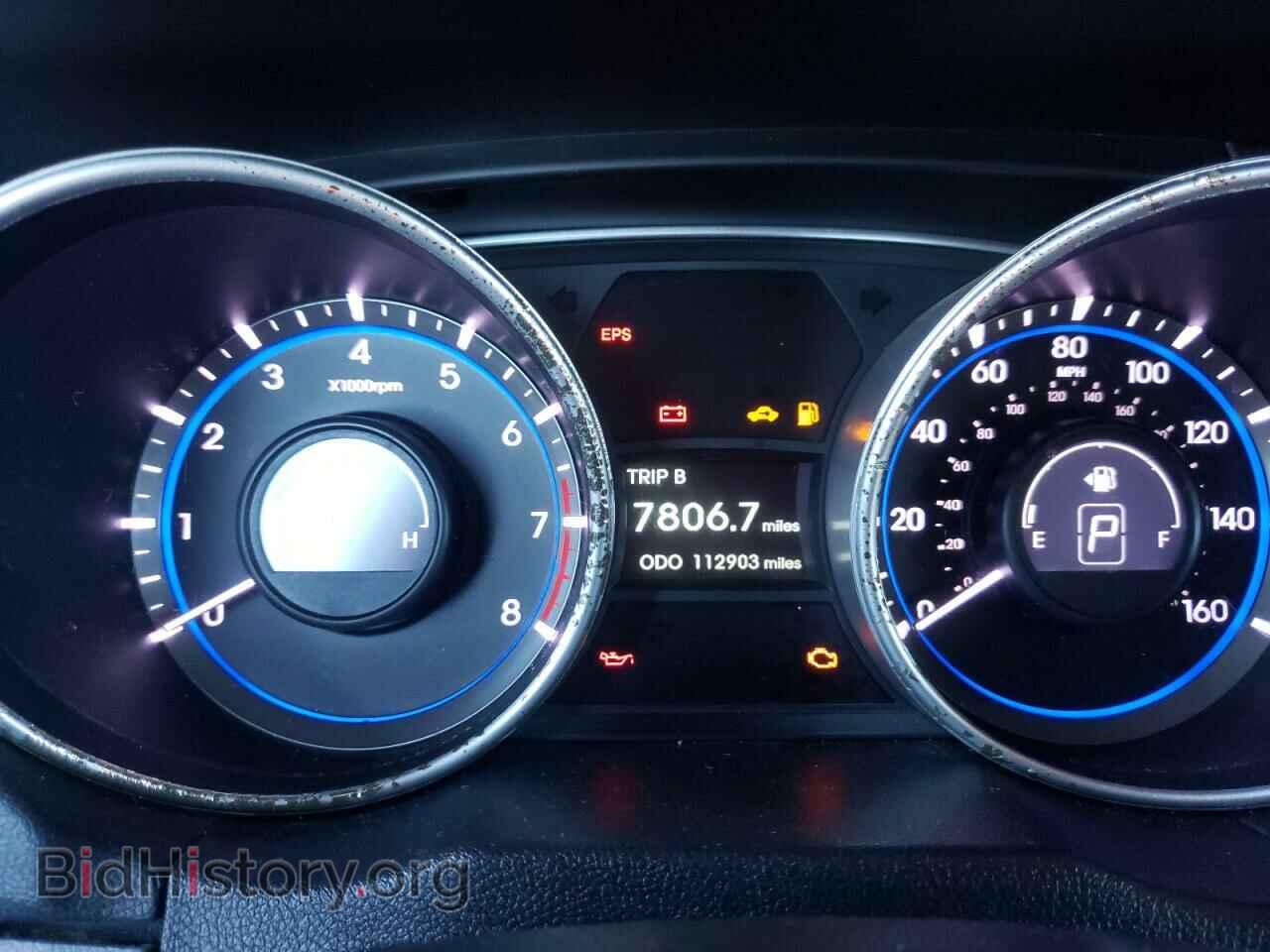 2012 HYUNDAI SONATA - VIN: 5NPEC4ABXCH404418 - Фото 8