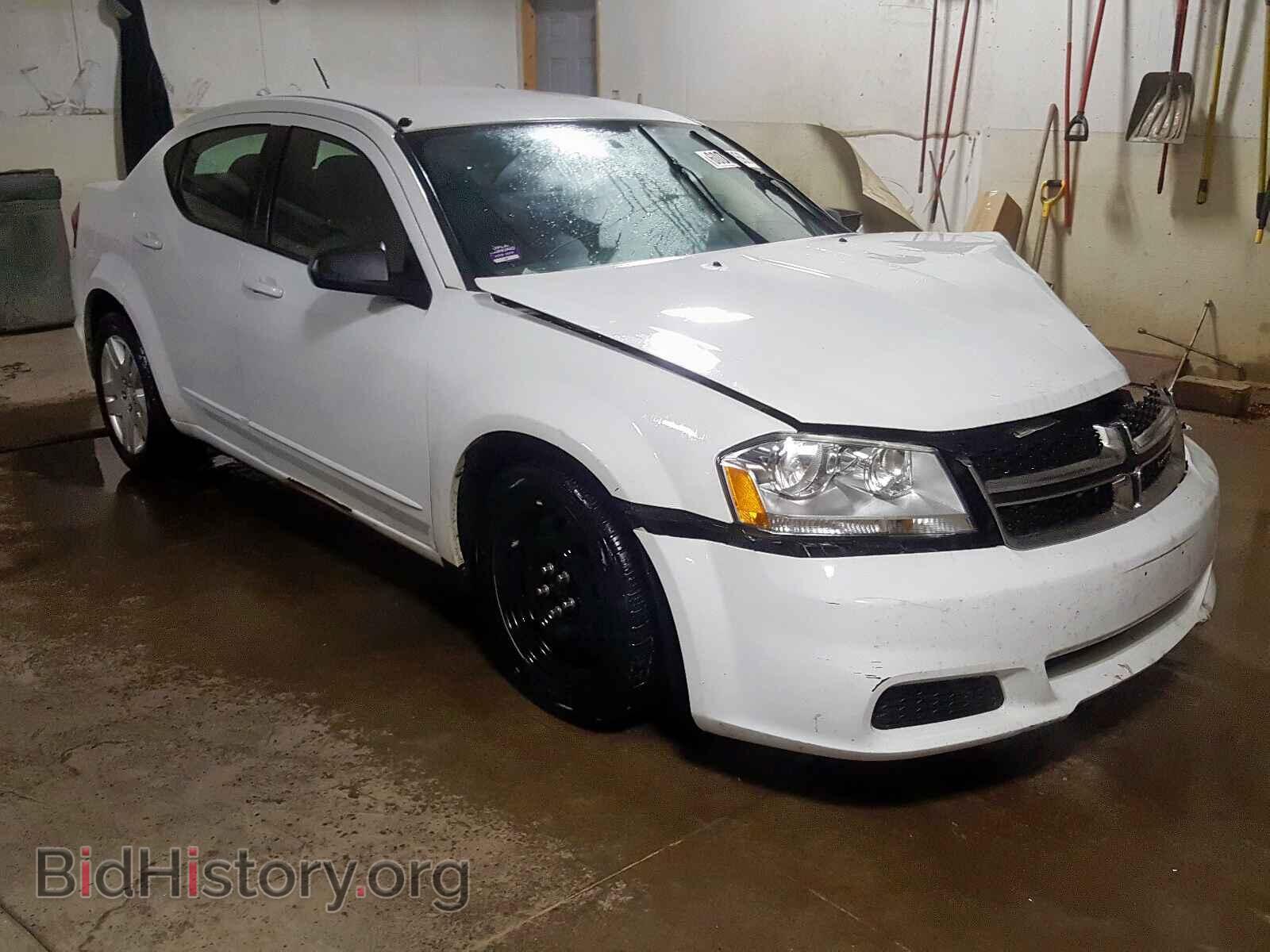 Photo 1C3CDZAB4CN323162 - DODGE AVENGER 2012