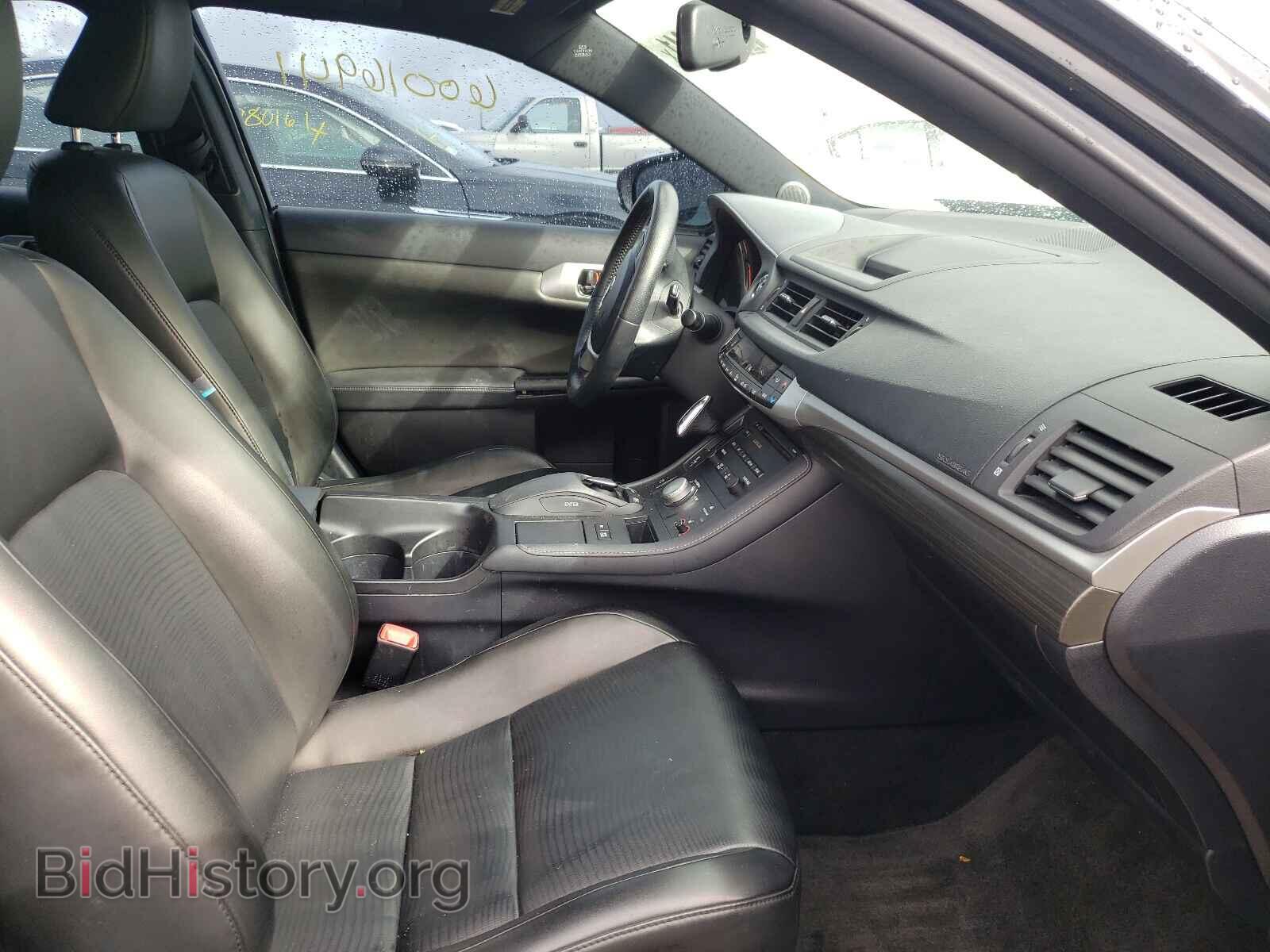 2012 LEXUS CT 200 - VIN: JTHKD5BH8C2079793 - Фото 5