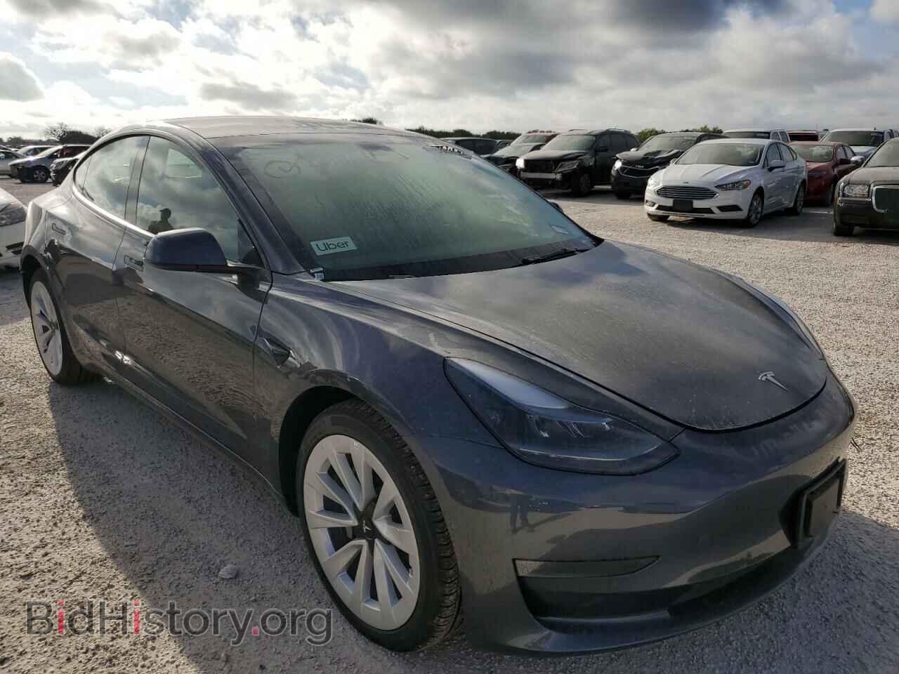 Photo 5YJ3E1EB1NF189832 - TESLA MODEL 3 2022