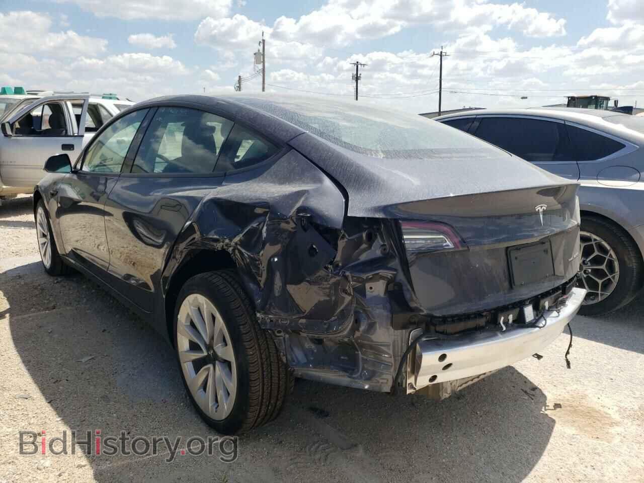 2022 TESLA MODEL 3 - VIN: 5YJ3E1EB1NF189832 - Фото 3