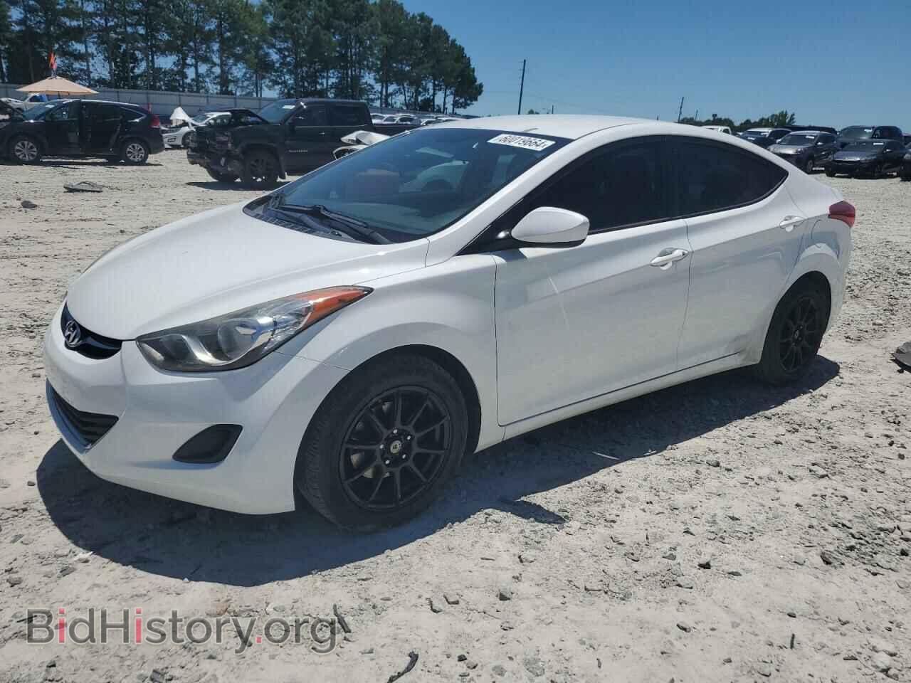 Фотография 5NPDH4AEXCH150555 - HYUNDAI ELANTRA 2012