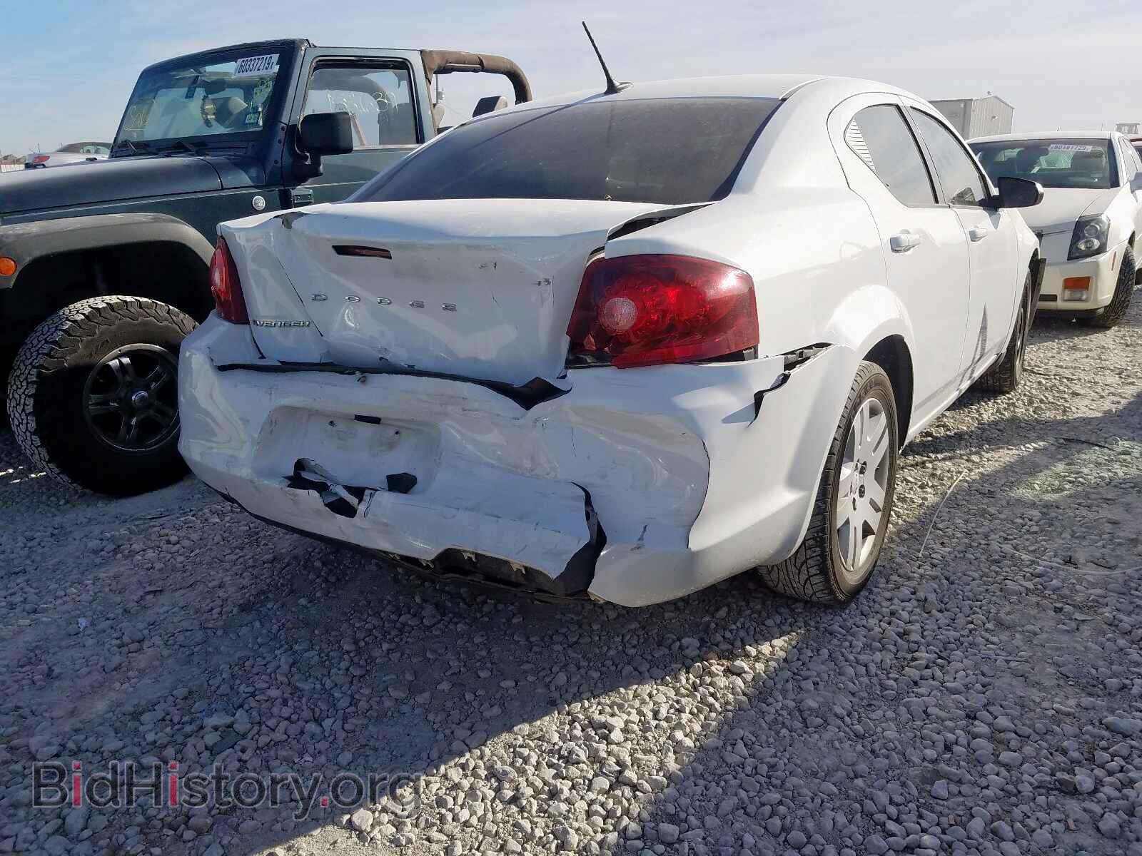 2014 DODGE AVENGER - VIN: 1C3CDZAG9EN182474 - Фото 4