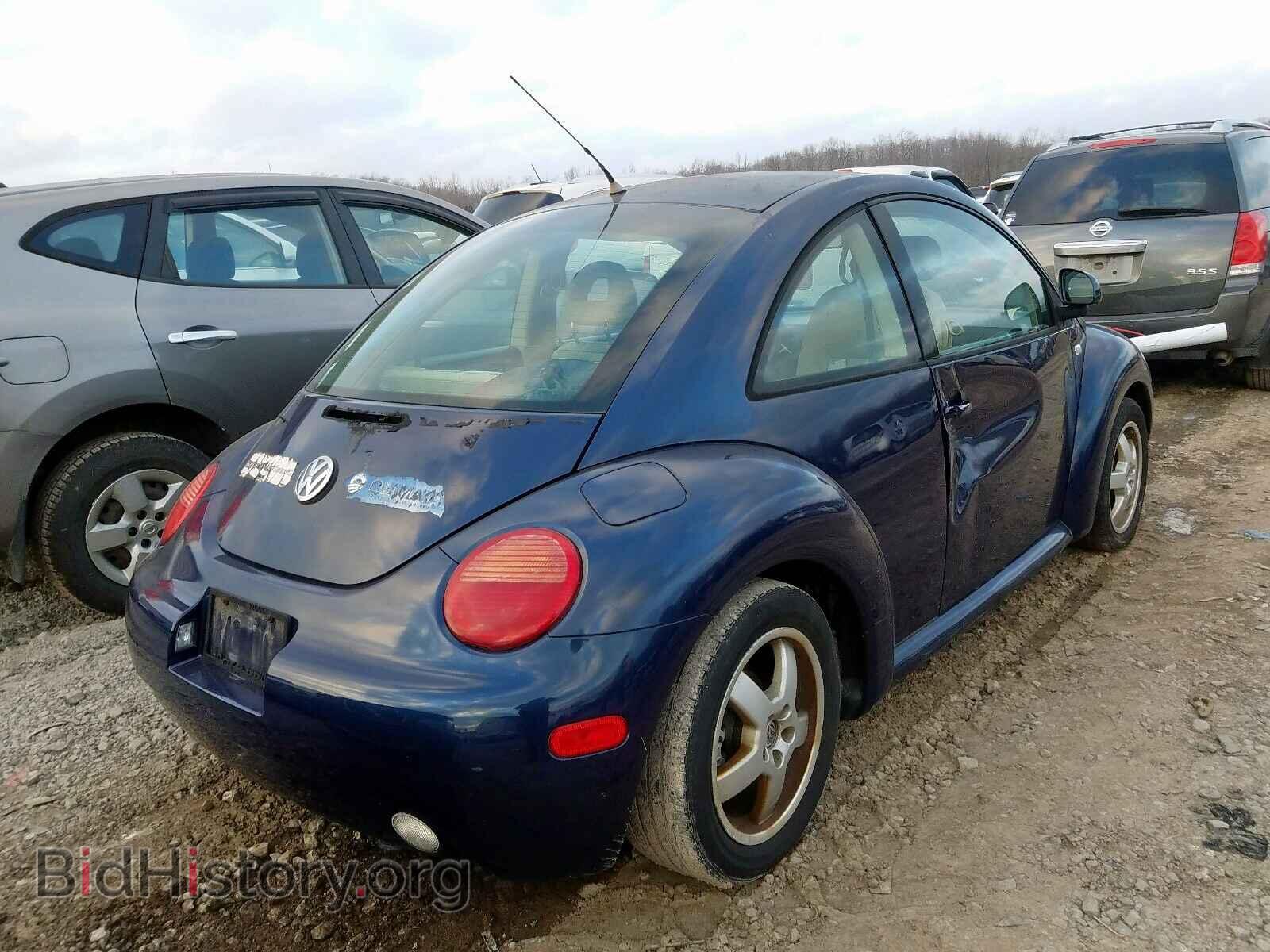2000 VOLKSWAGEN BEETLE - VIN: 3VWBC21C4YM434223 - Фото 4