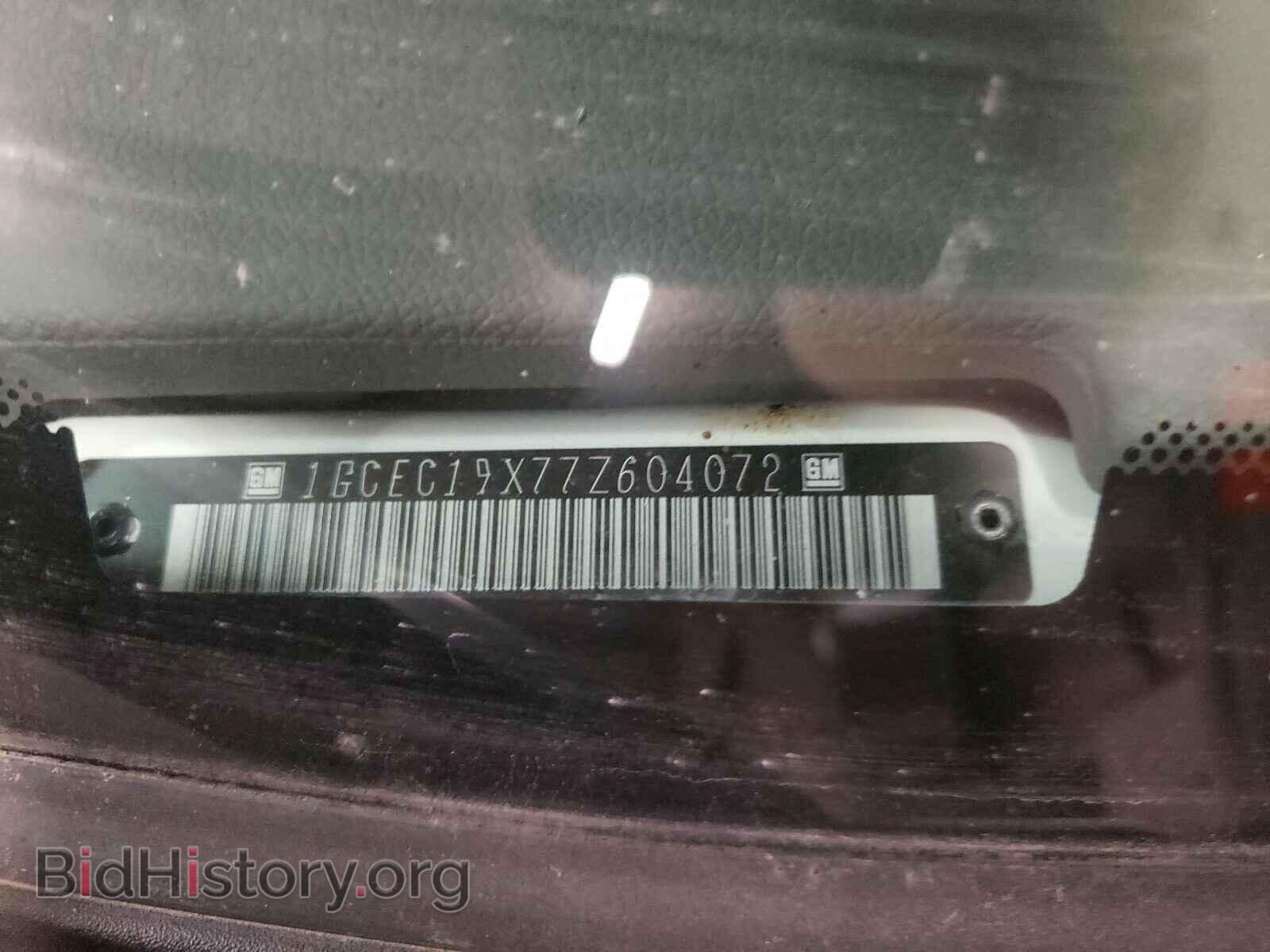 2007 CHEVROLET SILVERADO - VIN: 1GCEC19X77Z604072 - Фото 10