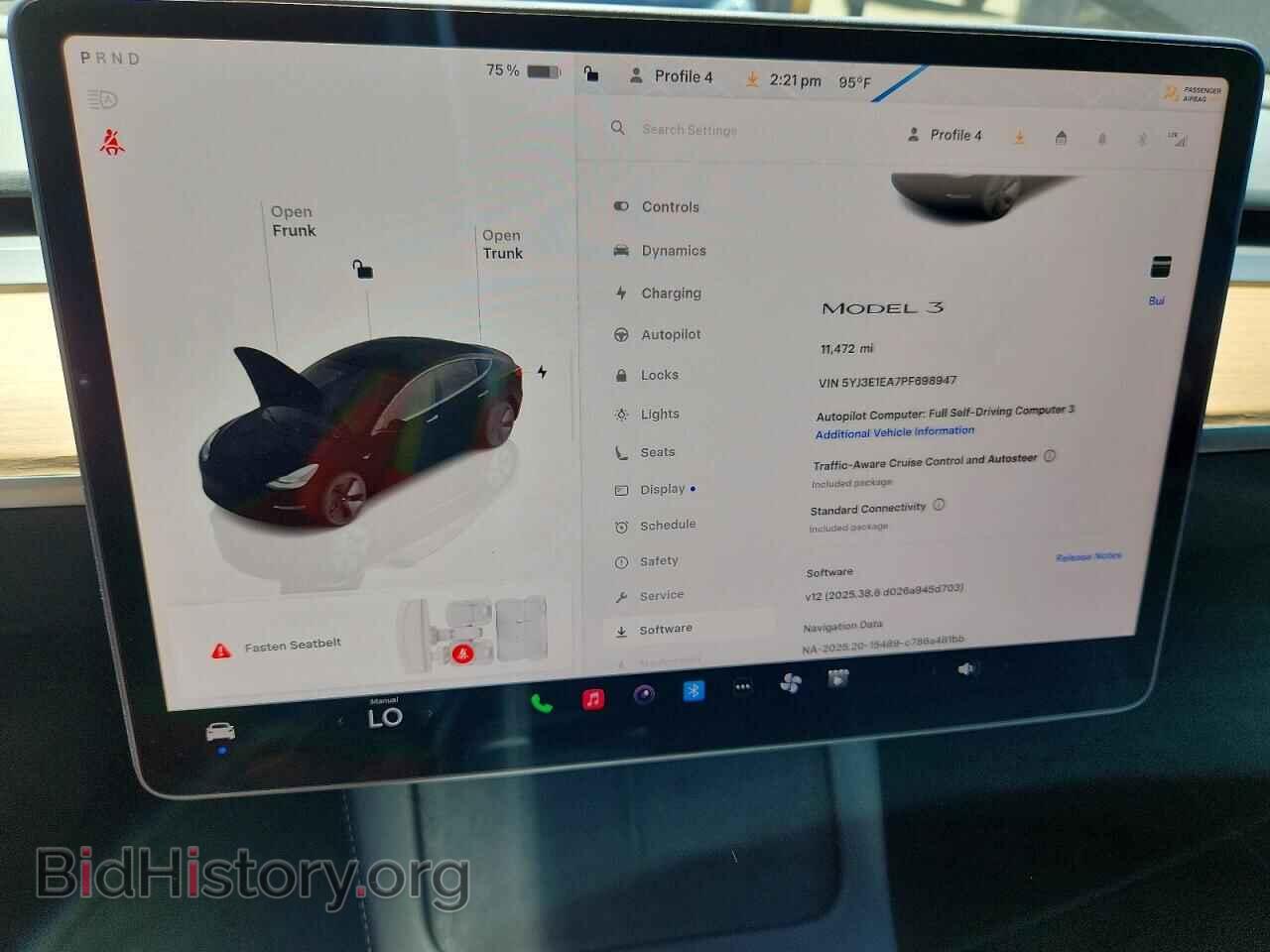 2023 TESLA MODEL 3 - VIN: 5YJ3E1EA7PF698947 - Photo 9