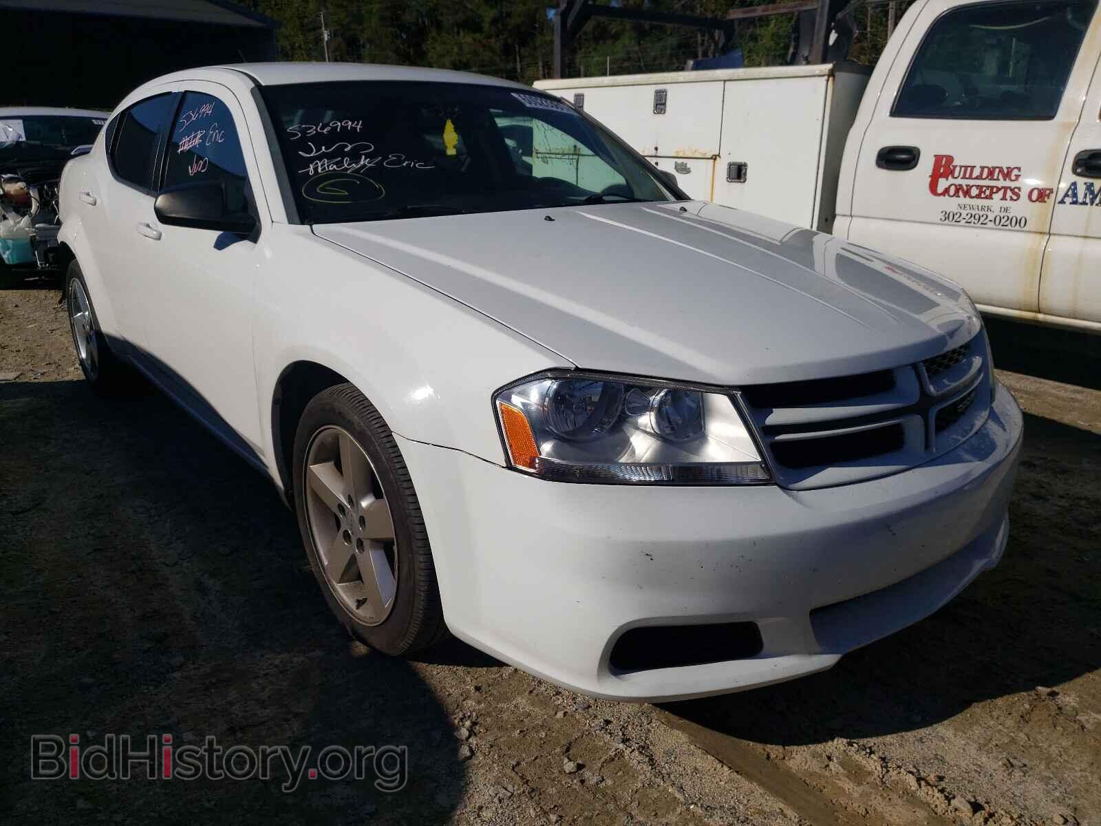 Фотография 1C3CDZAG0DN770620 - DODGE AVENGER 2013