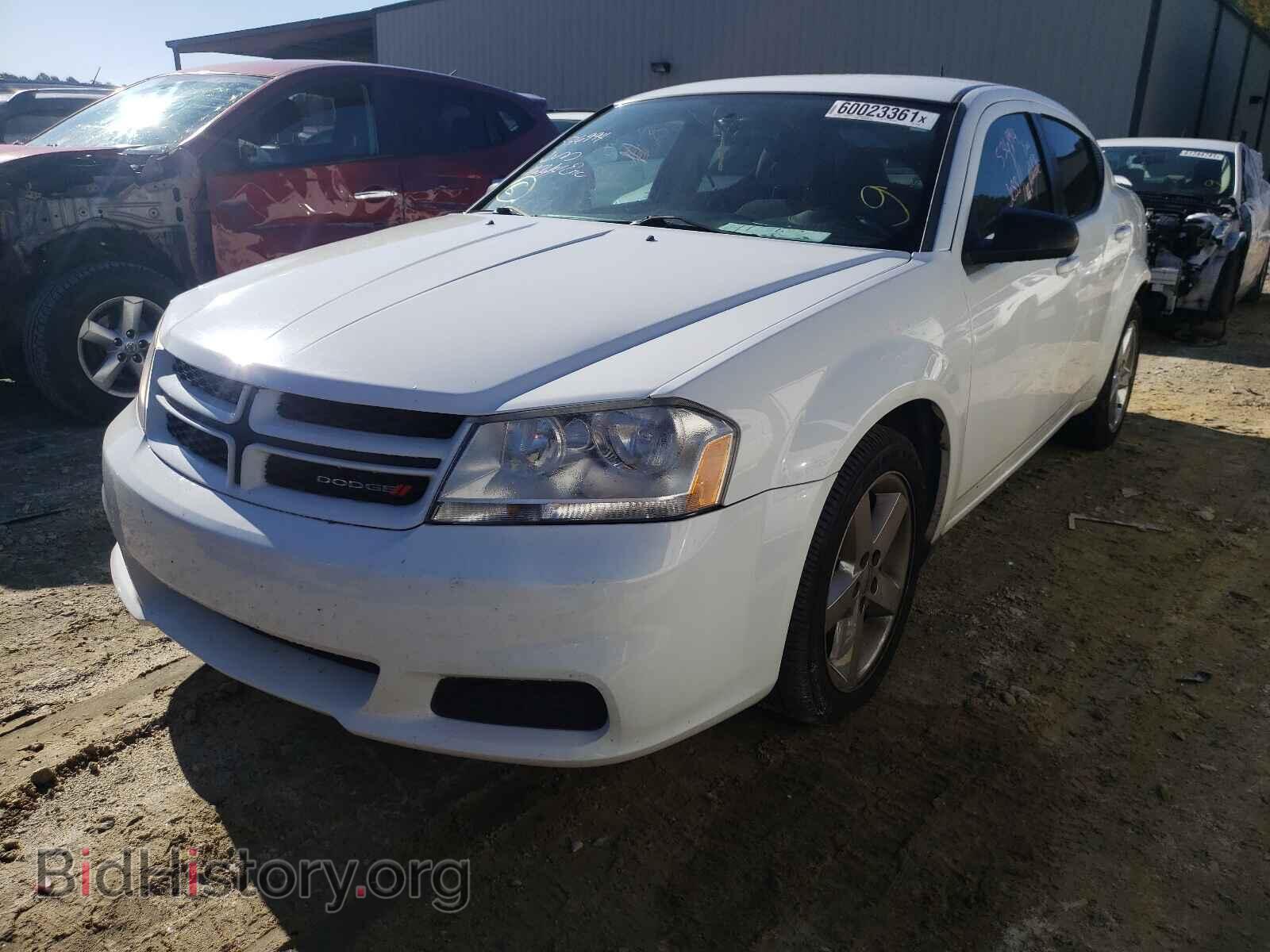 2013 DODGE AVENGER - VIN: 1C3CDZAG0DN770620 - Фото 2