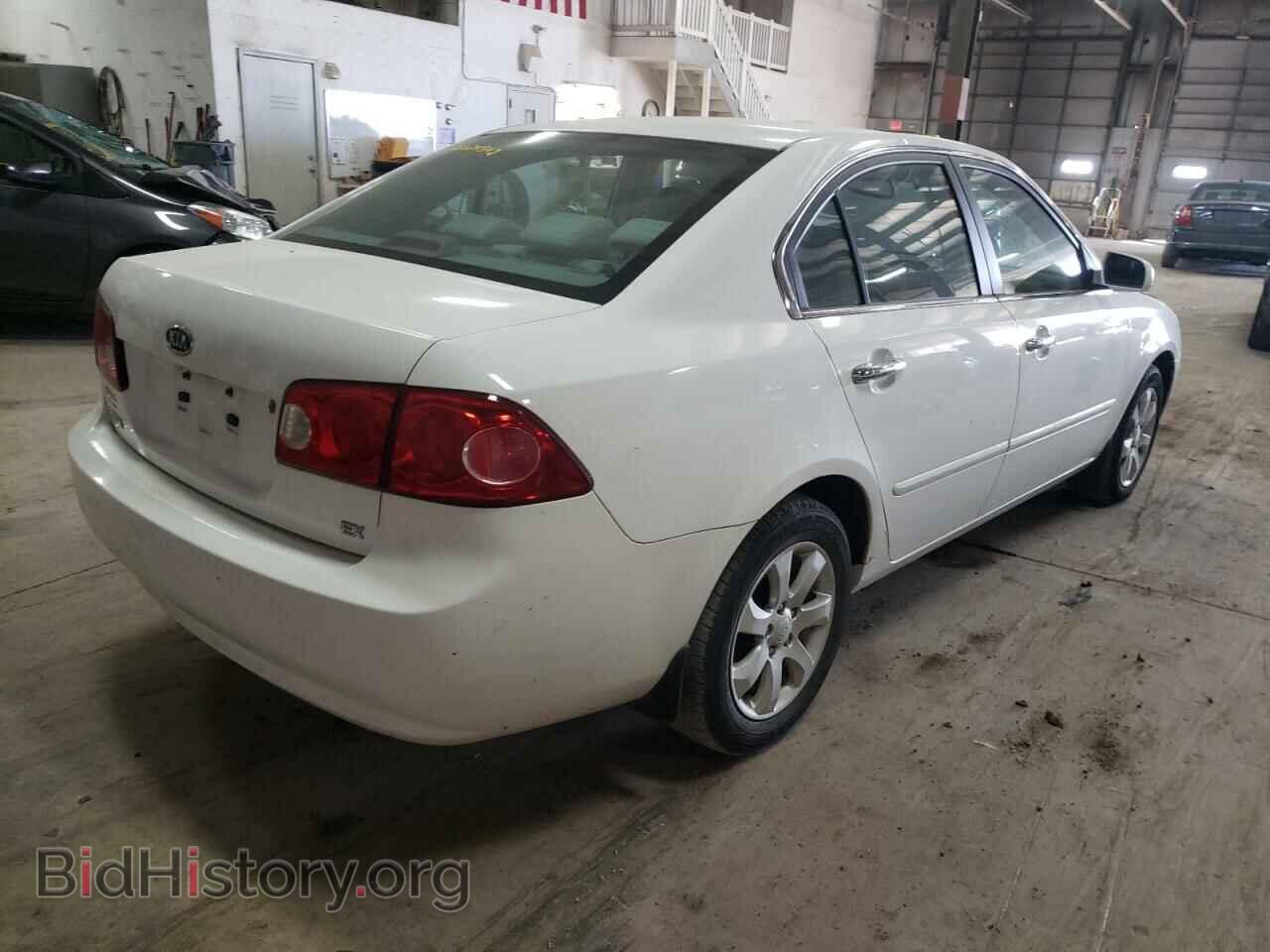 2007 KIA OPTIMA - VIN: KNAGE123775107540 - Фото 4