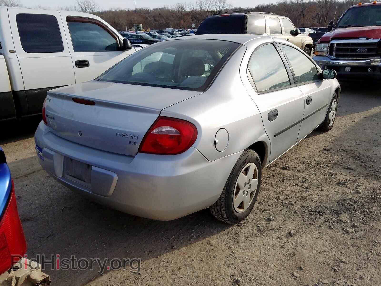 2003 DODGE NEON - VIN: 1B3ES26C63D196554 - Фото 4