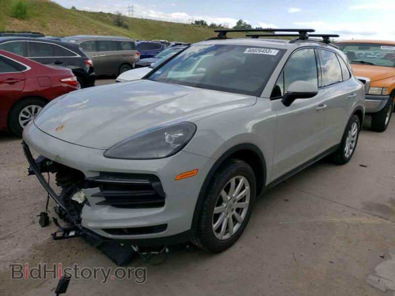 2021 Porsche CAYENNE (VIN WP1AA2AY5MDA01630) — photo 1 of 14, Copart, damage: front end