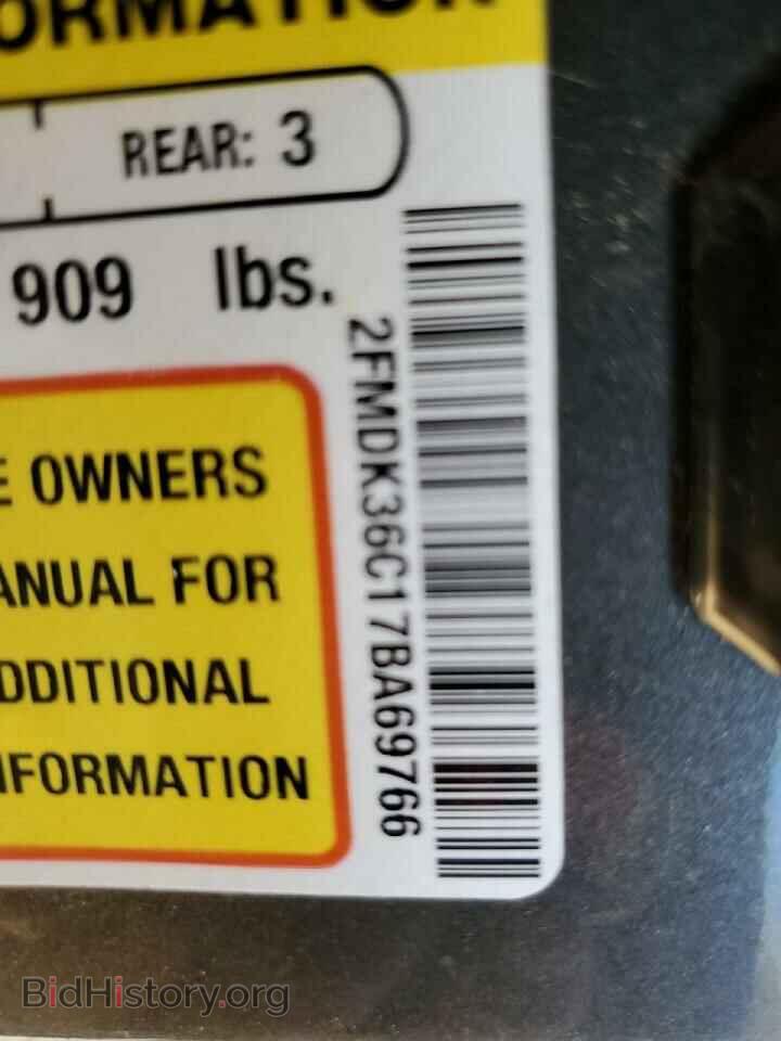 2007 FORD EDGE - VIN: 2FMDK36C17BA69766 - Фото 10