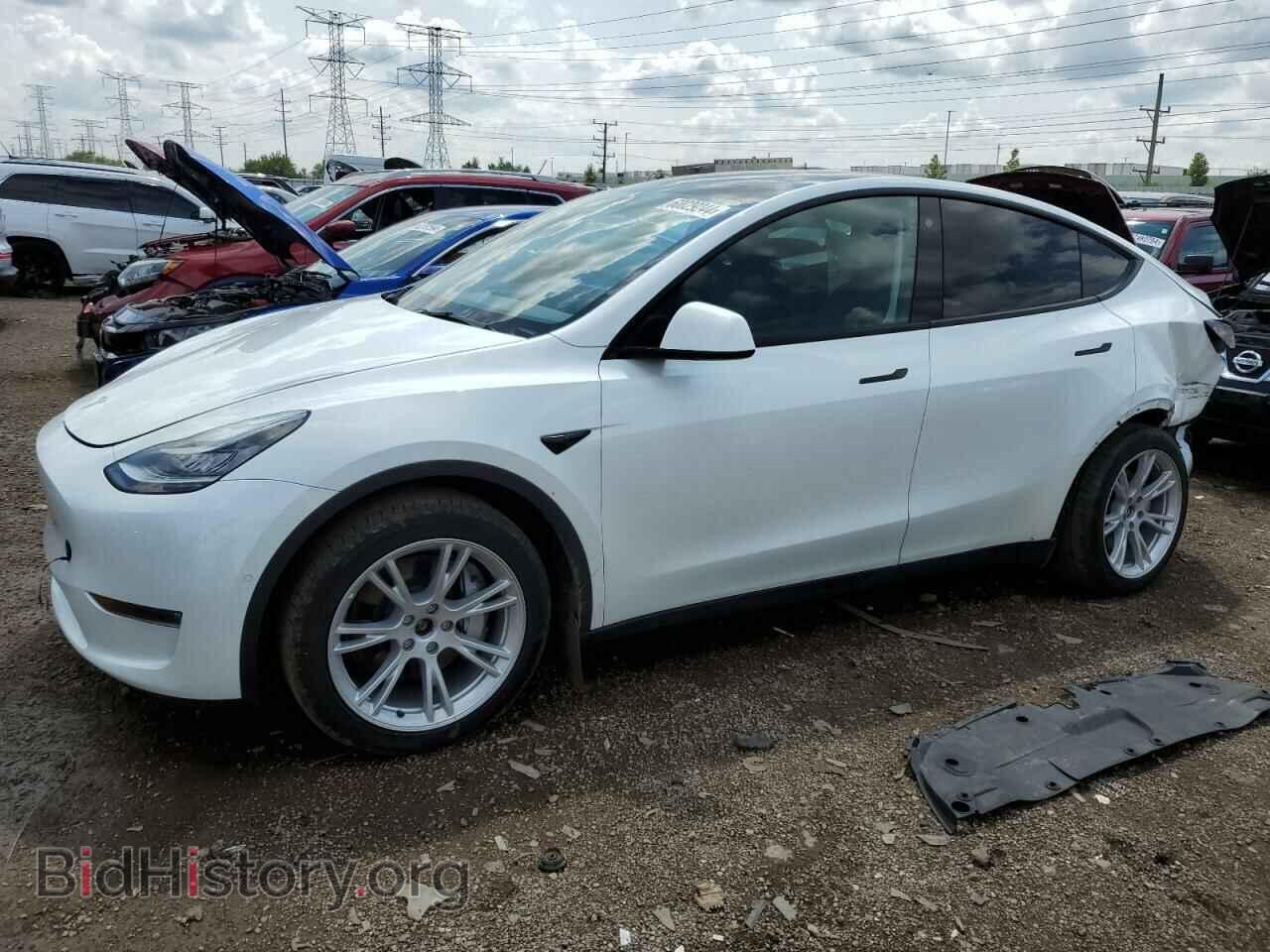 Photo 7SAYGDEE0NF424655 - TESLA MODEL Y 2022