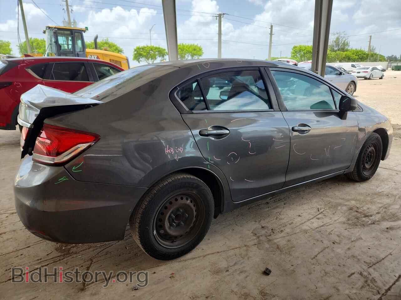 2013 HONDA CIVIC - VIN: 19XFB2F5XDE035399 - Фото 3