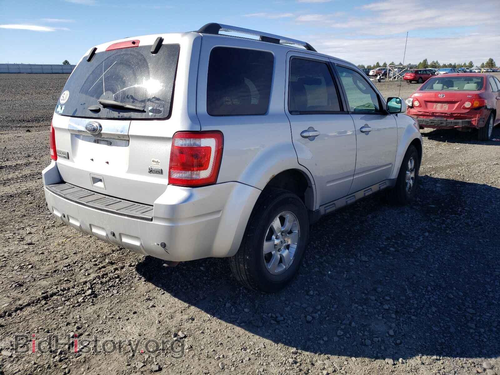 2011 FORD ESCAPE - VIN: 1FMCU9EG0BKC67928 - Фото 4