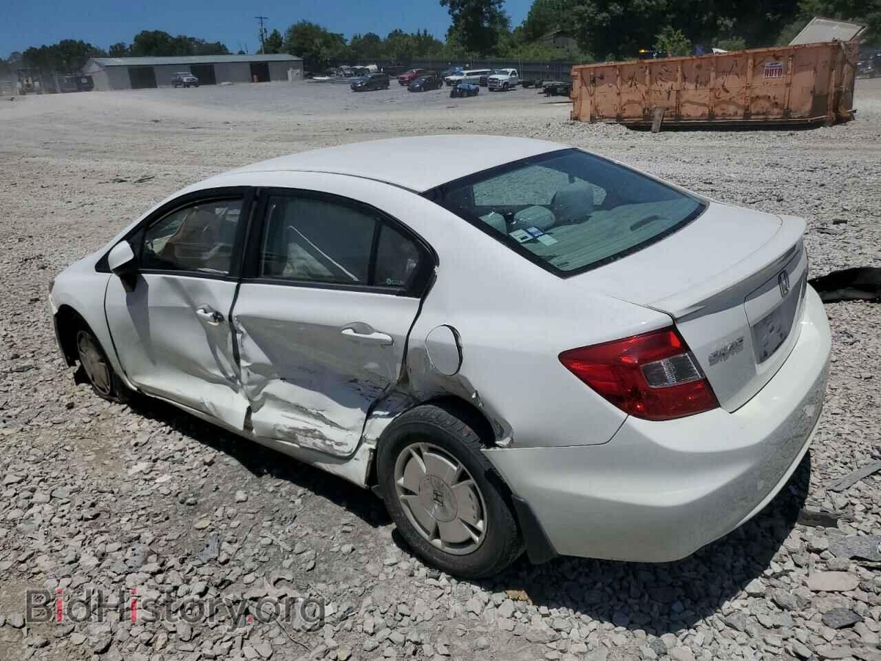 2012 HONDA CIVIC - VIN: 2HGFB2F62CH550300 - Фото 2