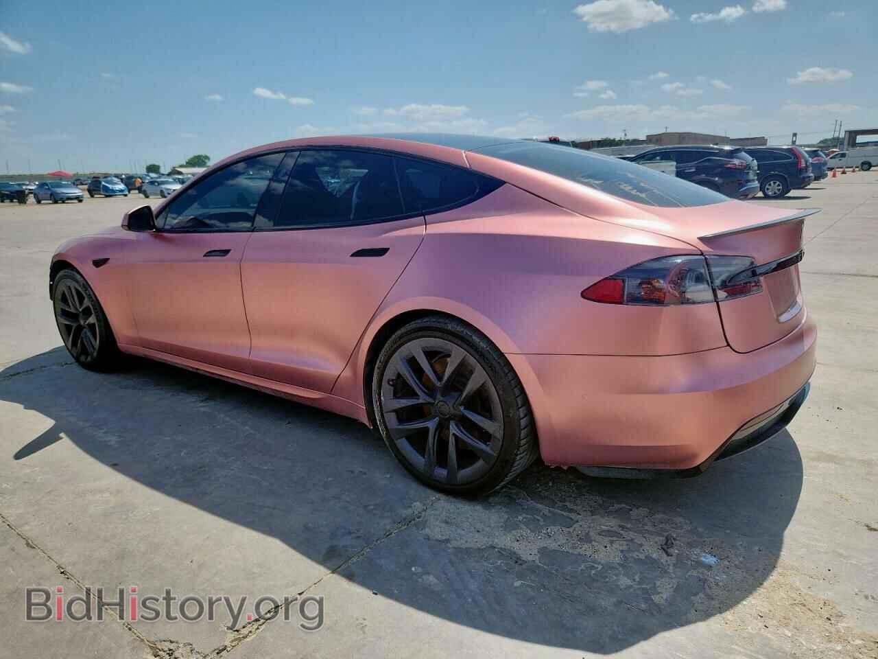 2021 TESLA MODEL S - VIN: 5YJSA1E66MF438201 - Фото 2