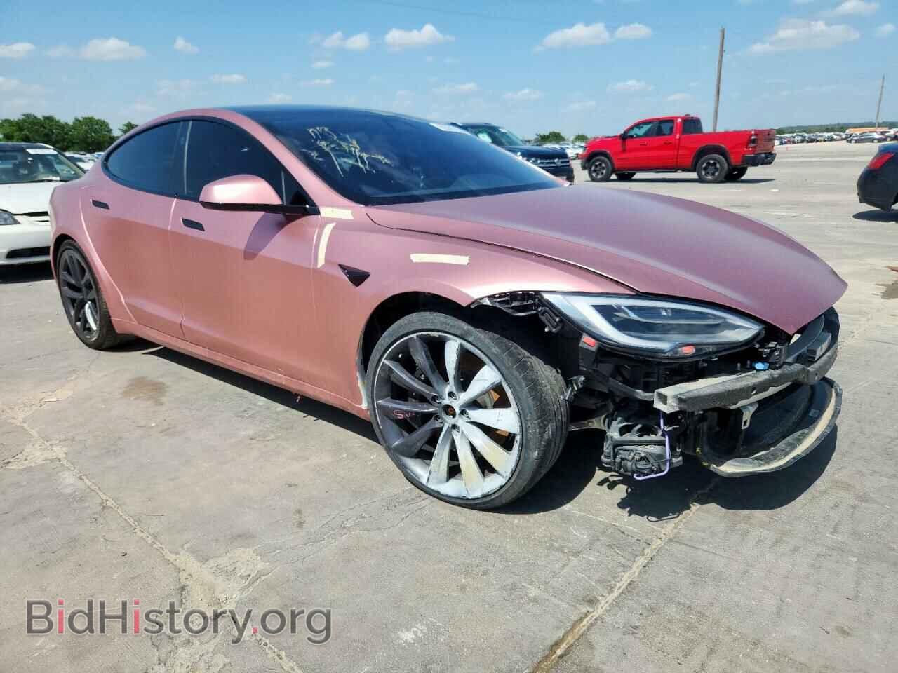 2021 TESLA MODEL S - VIN: 5YJSA1E66MF438201 - Фото 4