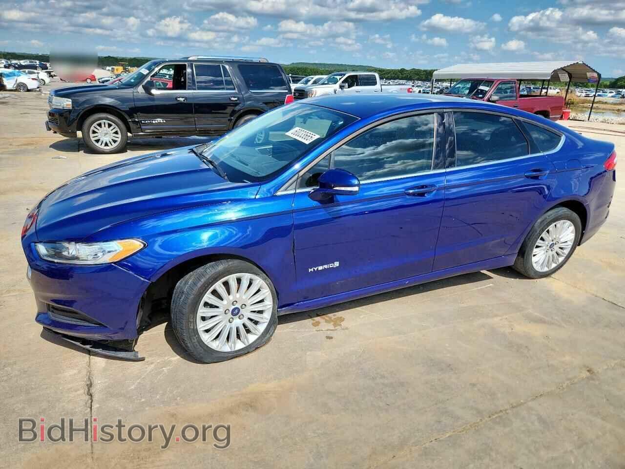 Photo 3FA6P0LU0DR273438 - FORD FUSION 2013