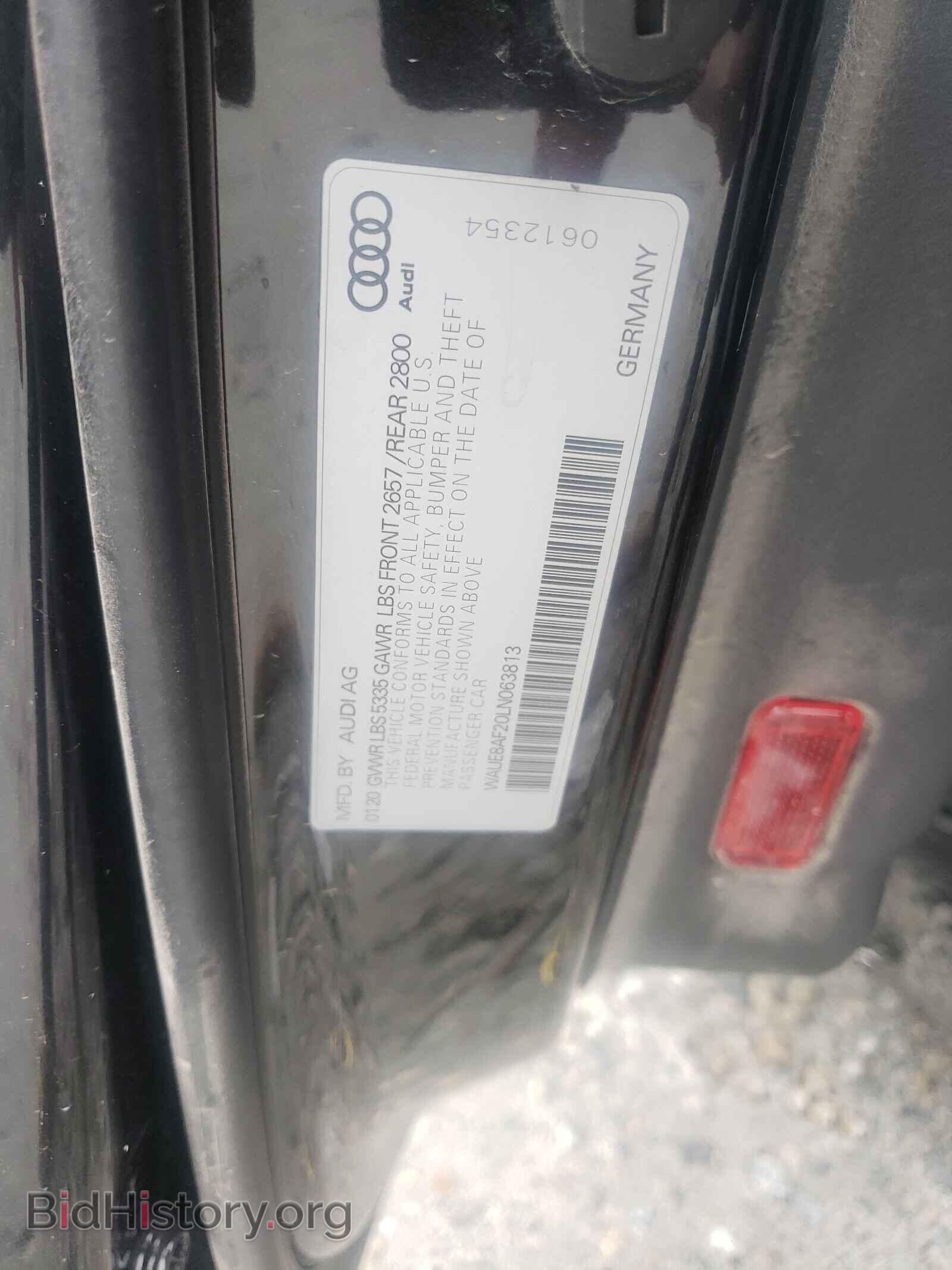 2020 AUDI A6 - VIN: WAUE8AF20LN063813 - Фото 10