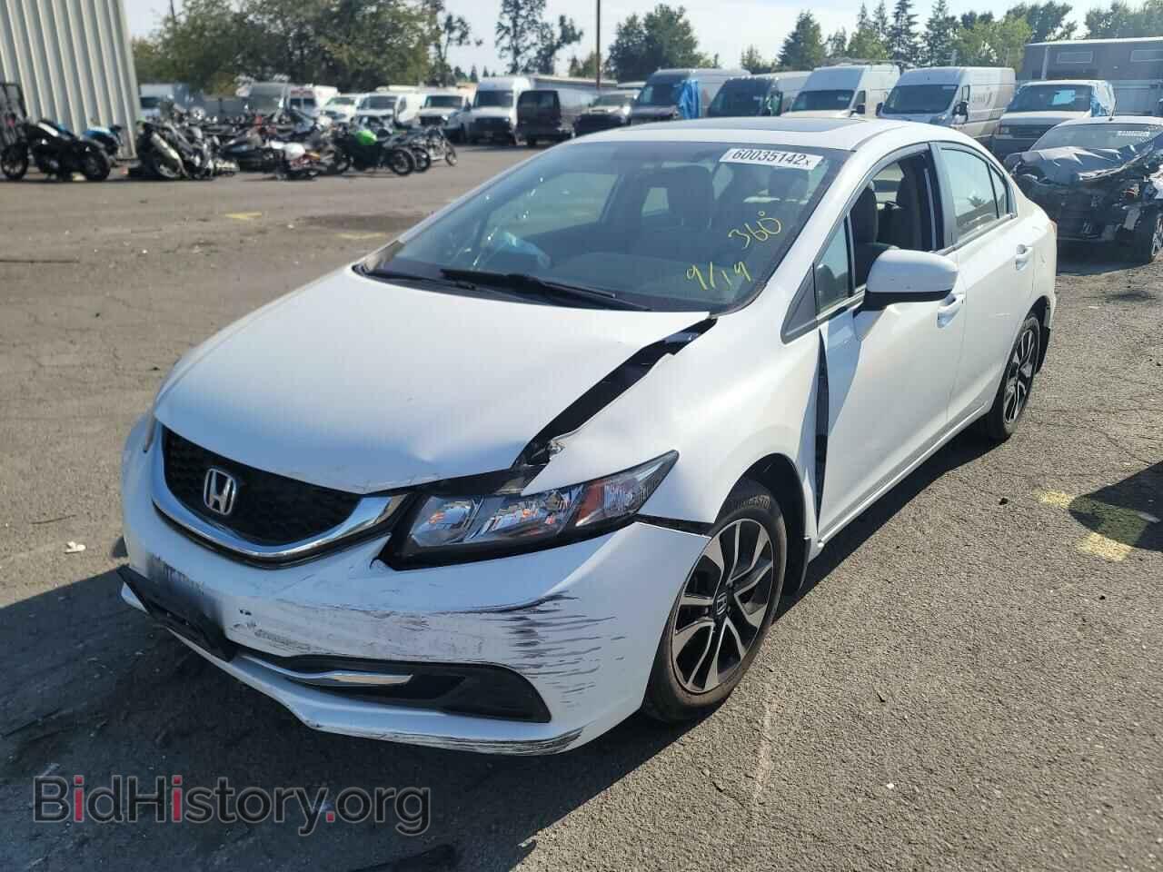 2015 HONDA CIVIC - VIN: 19XFB2F88FE001815 - Фото 2