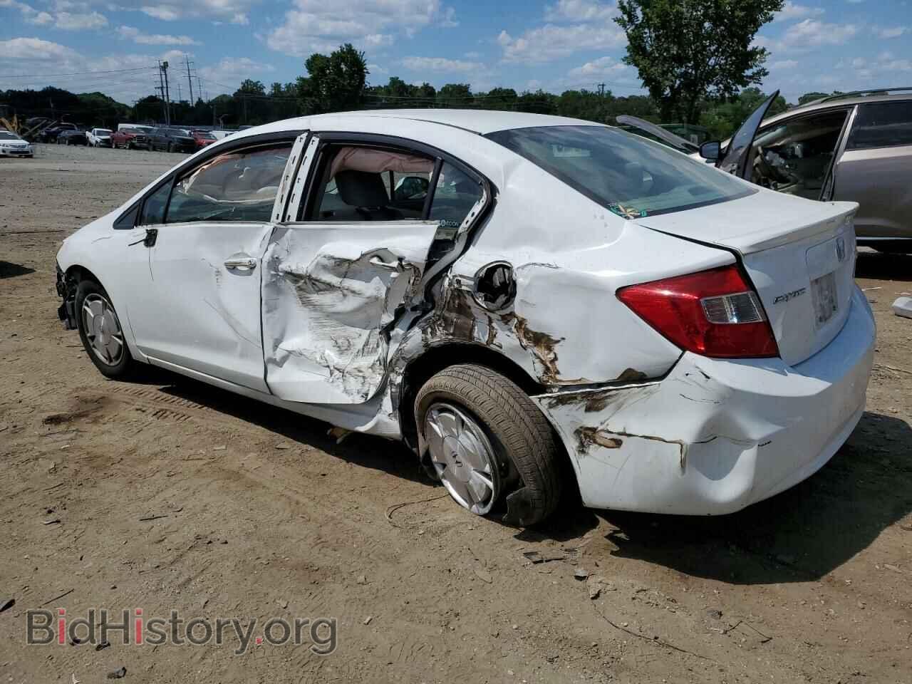 2012 HONDA CIVIC - VIN: 2HGFB2F60CH331965 - Фото 2