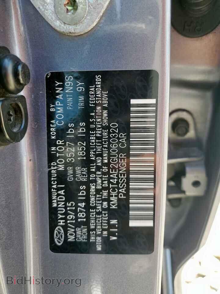 2016 HYUNDAI ACCENT - VIN: KMHCT4AE2GU060320 - Фото 13
